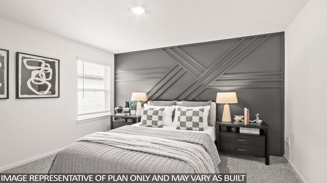 Furnished interior view inside a new home in Mill Creek, Magnolia (Image 23).