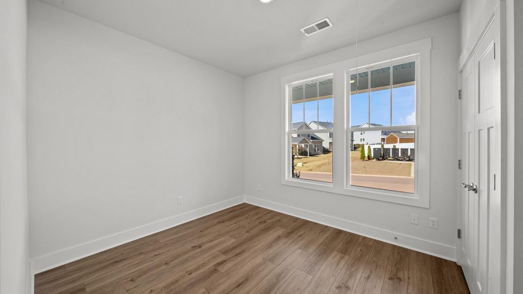 Superior hardwood flooring enhances the comfort and style of every secondary bedroom