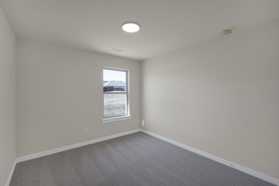 Representative unfurnished interior of a home built from the The Amherst by Lillian Custom Homes in Tabor Ranch, Ponder (Image 20). Representative unfurnished interior of a home built from the The Amherst by Lillian Custom Homes in Tabor Ranch, Ponder (Image 20).