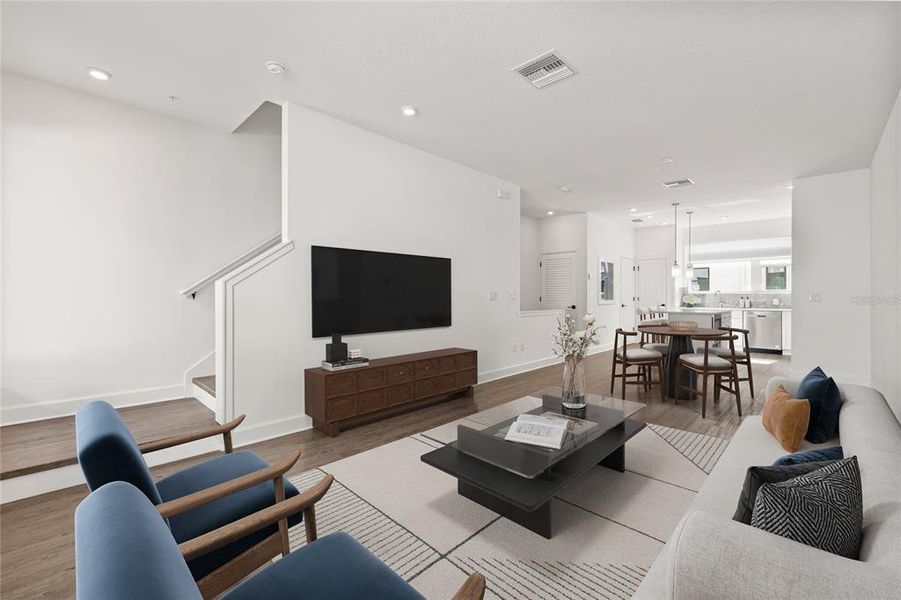 Furnished interior view inside a new home in Alante, St. Petersburg (Image 12).