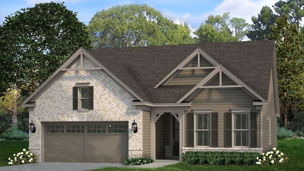 Elevation AB - Brick