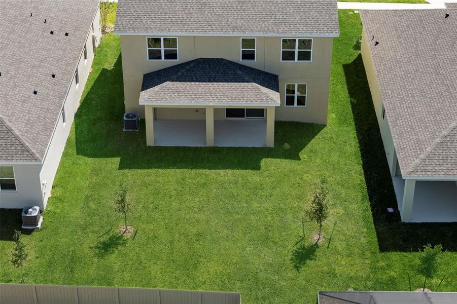 Rear Exterior - aerial view