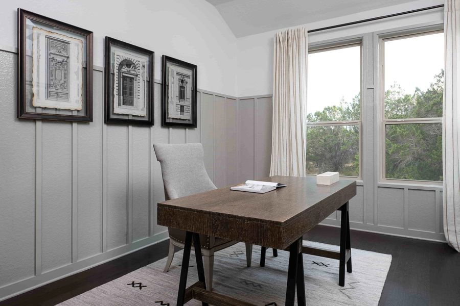 Representative furnished interior of a home built from the Pecos by Ashton Woods in Megan's Landing, Castroville (Image 9).
