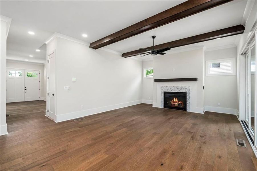 Spacious, unfurnished interior of a new home in , Atlanta (Image 41).