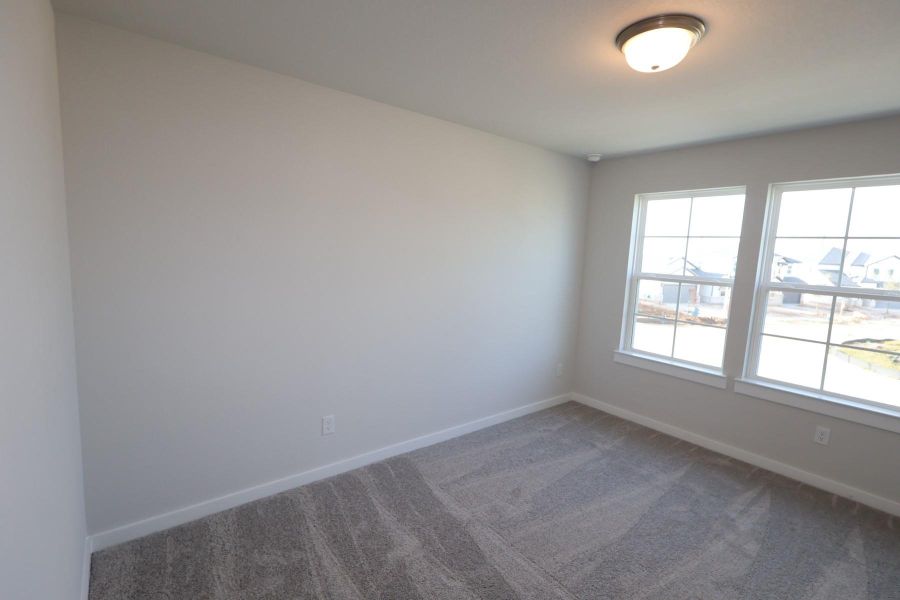 Spacious, unfurnished interior of a new home in Mason Woods, Cypress (Image 22).