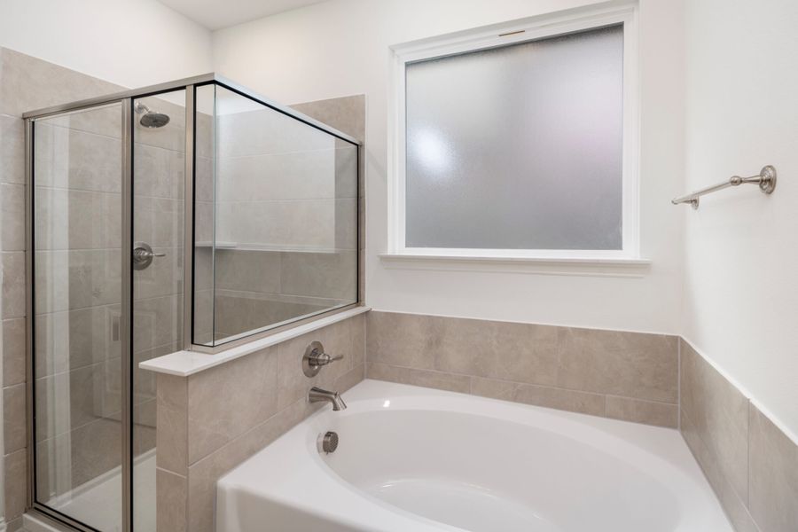 Furnished interior view inside a new home in Edgewater, Fate (Image 11).