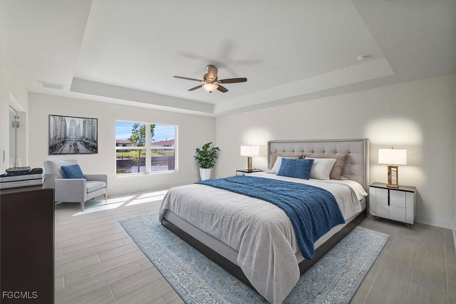 Furnished interior view inside a new home in Cape Coral, Cape Coral (Image 7).