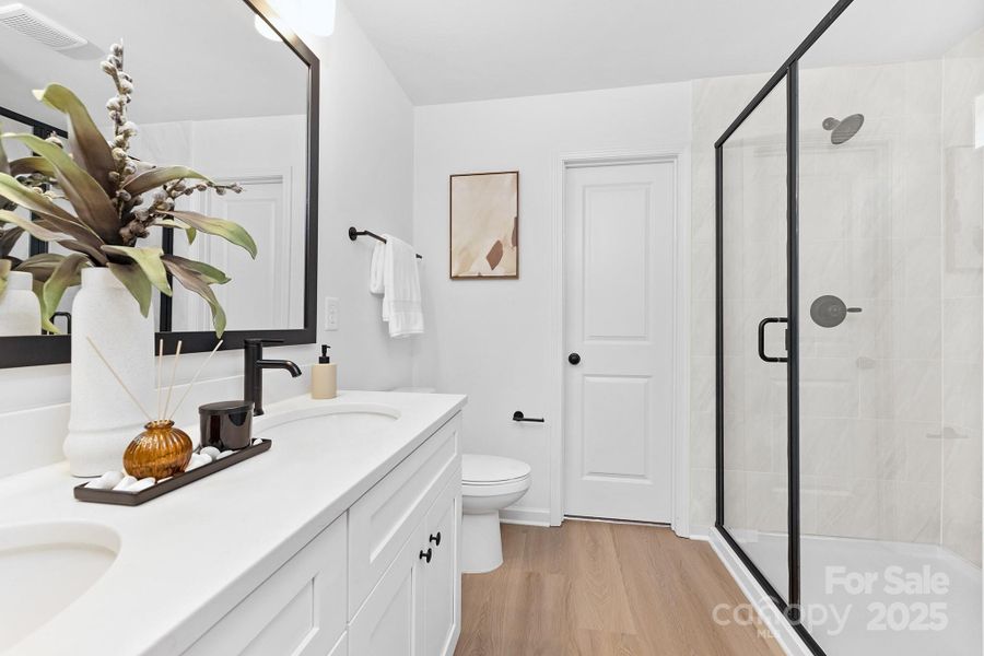 Furnished interior view inside a new home in , Huntersville (Image 11). Furnished interior view inside a new home in , Huntersville (Image 11).