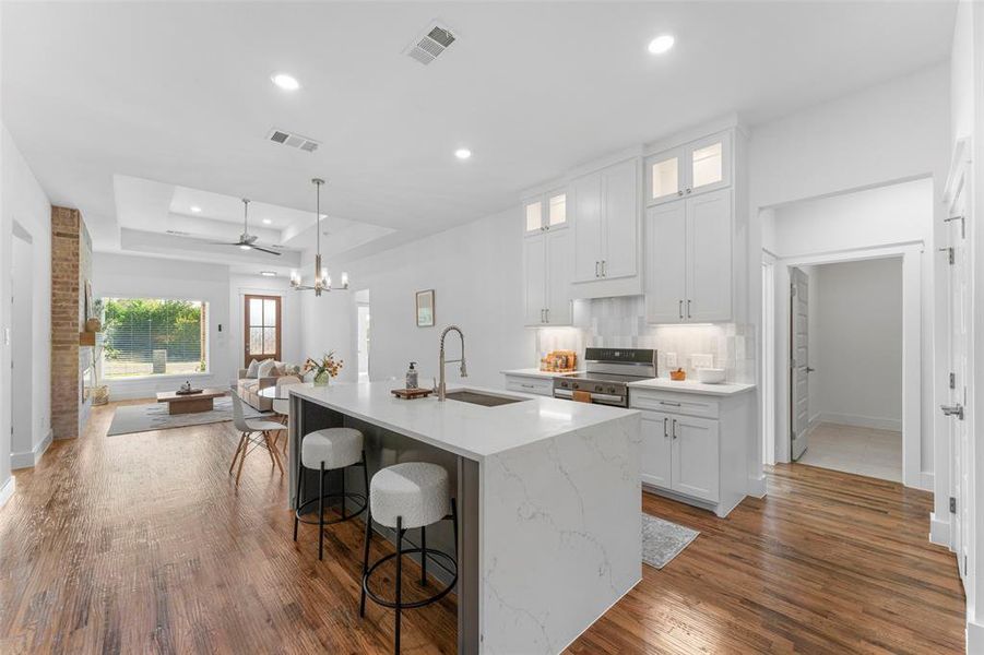 Furnished interior view inside a new home in , Glenn Heights (Image 13). Furnished interior view inside a new home in , Glenn Heights (Image 13).