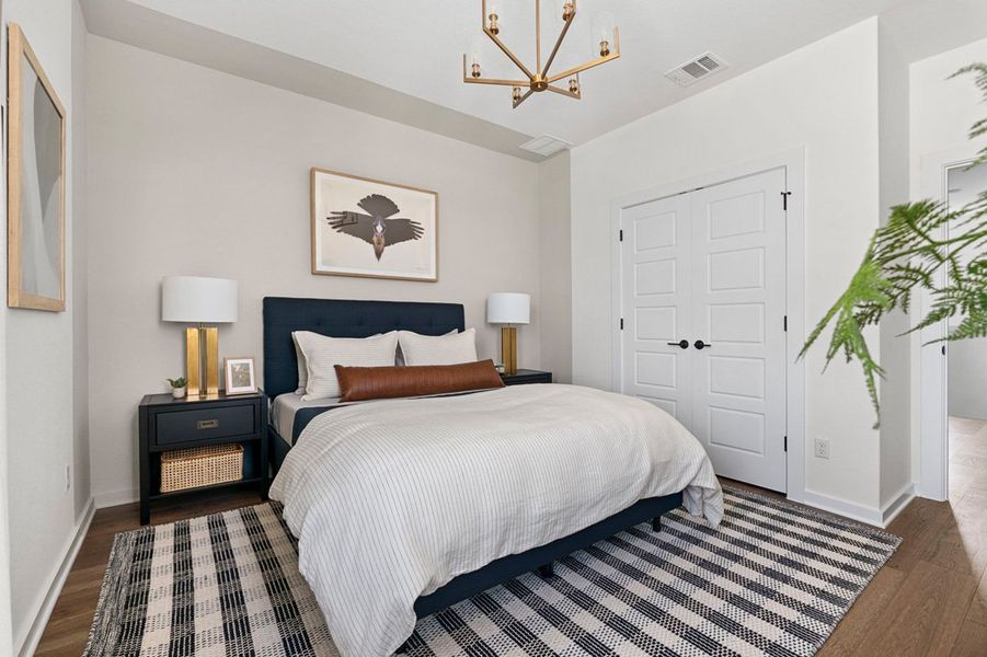 Furnished interior view inside a new home in Arbor Collection at Heritage, Dripping Springs (Image 26). Furnished interior view inside a new home in Arbor Collection at Heritage, Dripping Springs (Image 26).