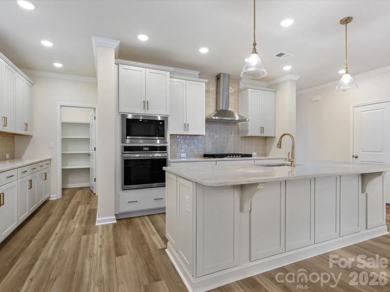 Furnished interior view inside a new home in Whitley Preserve – Park Collection, Mint Hill (Image 14).