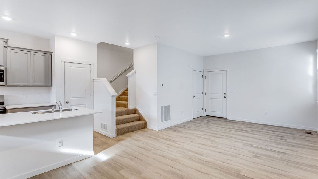 Spacious, unfurnished interior of a new home in Revere at Johnstown, Johnstown (Image 20). Spacious, unfurnished interior of a new home in Revere at Johnstown, Johnstown (Image 20).
