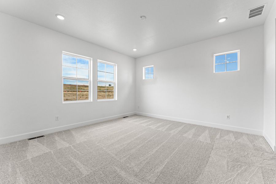 Representative unfurnished interior of a home built from the Bailey by Taylor Morrison in Dawson Trails Town Collection, Castle Rock (Image 13).