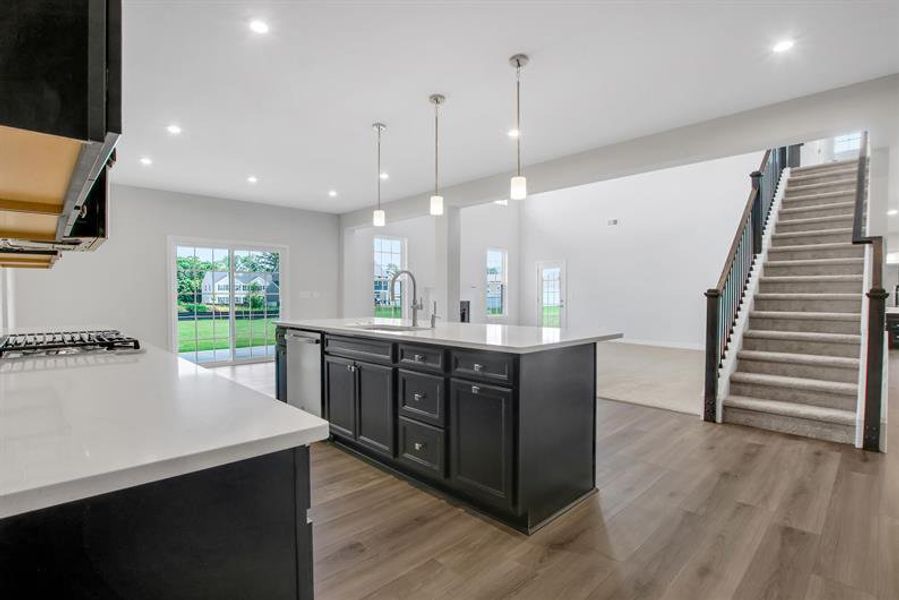 Furnished interior view inside a new home in Edinburgh, Locust Grove (Image 11).