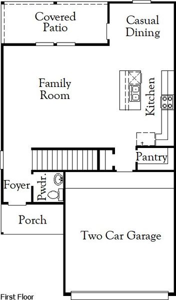 2D floor plan layout of this home in Creekhaven, Rosharon, TX (Image 2). 2D floor plan layout of this home in Creekhaven, Rosharon, TX (Image 2).