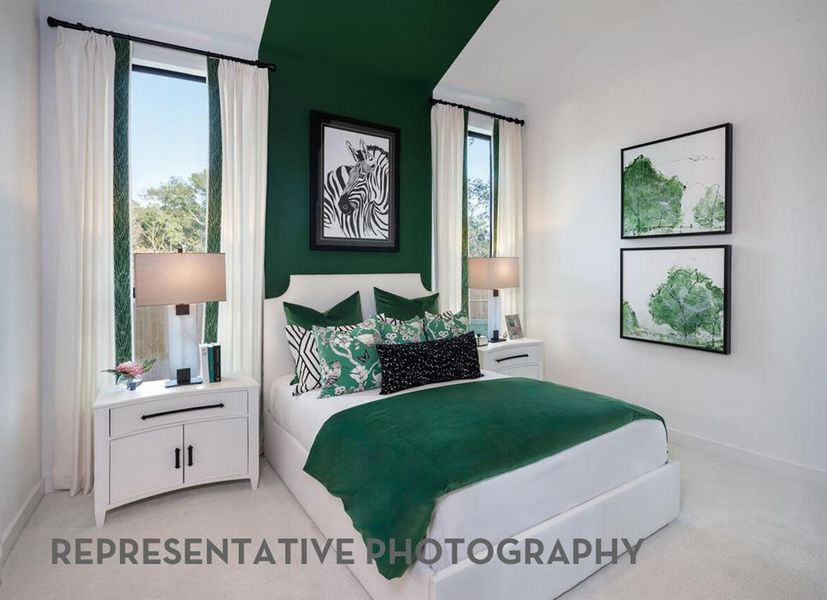 Furnished interior view inside a new home in Mosaic, Celina (Image 28).