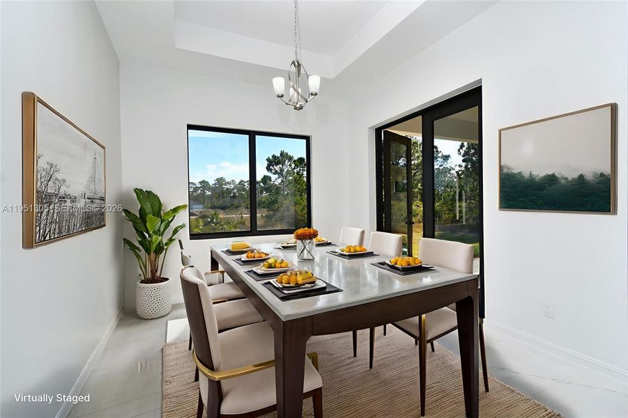 Furnished interior view inside a new home in , Lehigh Acres (Image 12). Furnished interior view inside a new home in , Lehigh Acres (Image 12).