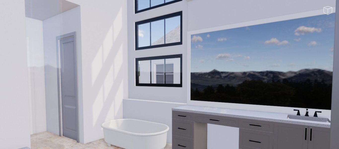 Furnished interior view inside a new home in , Houston (Image 18). Furnished interior view inside a new home in , Houston (Image 18).