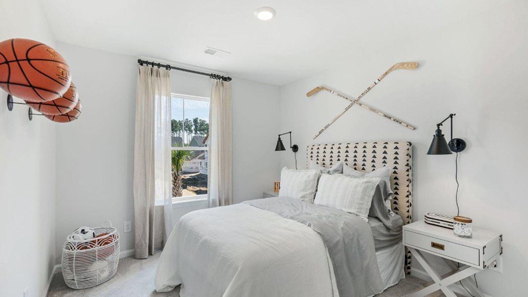 Furnished interior view inside a new home in Sweetgrass at Summers Corner, Summerville (Image 17). Furnished interior view inside a new home in Sweetgrass at Summers Corner, Summerville (Image 17).