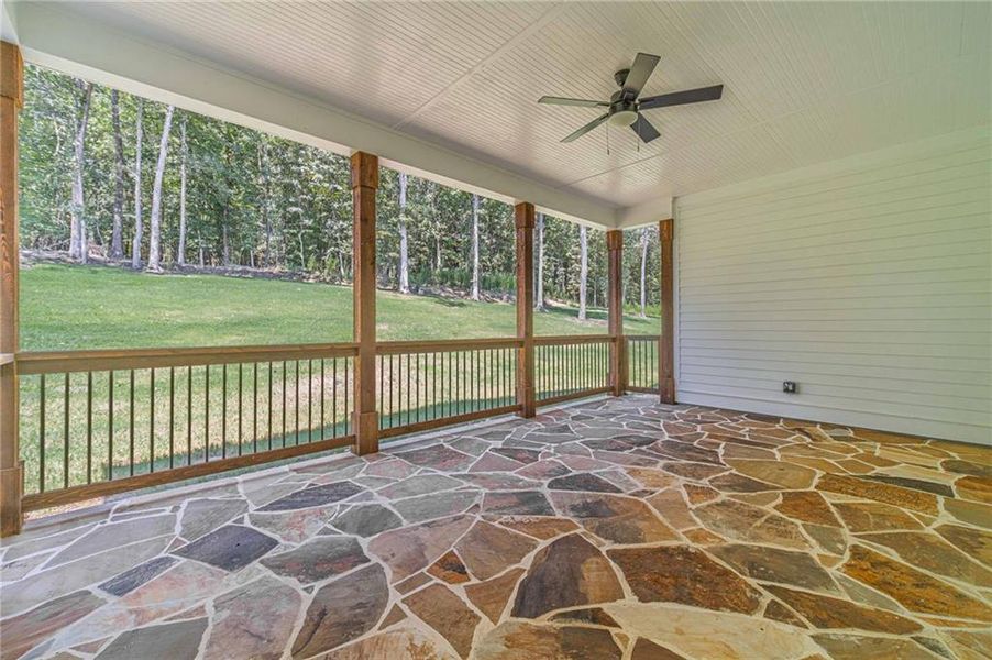 Exterior details and patio area of a home in , Dacula (Image 3).