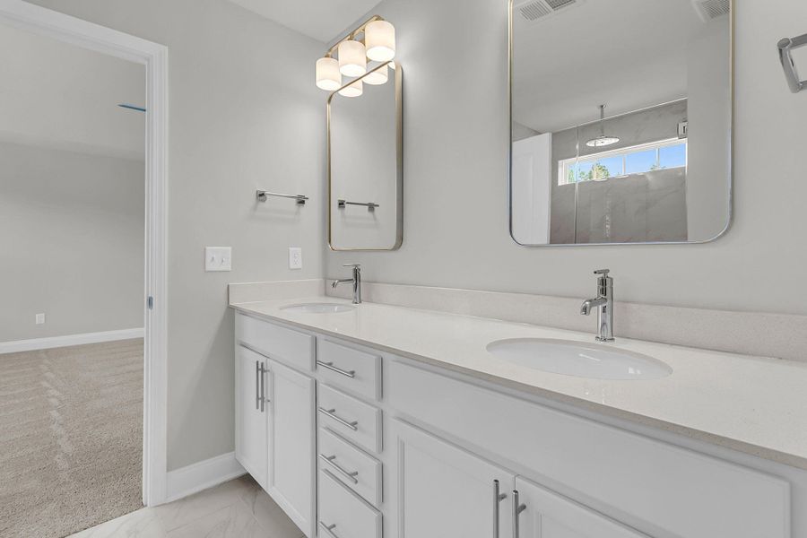 Furnished interior view inside a new home in Abbey Walk, Moncks Corner (Image 6). Furnished interior view inside a new home in Abbey Walk, Moncks Corner (Image 6).