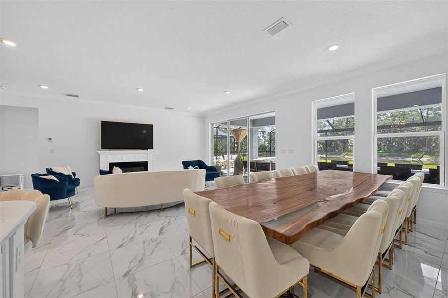 Furnished interior view inside a new home in , Wesley Chapel (Image 40). Furnished interior view inside a new home in , Wesley Chapel (Image 40).