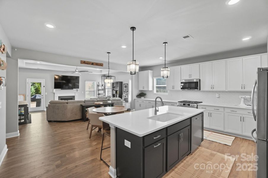 Furnished interior view inside a new home in , Monroe (Image 32).