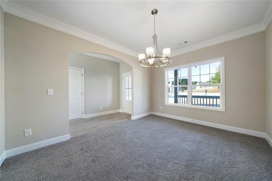 Spacious, unfurnished interior of a new home in Benson Estates, Dallas (Image 20). Spacious, unfurnished interior of a new home in Benson Estates, Dallas (Image 20).