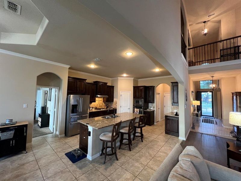 Furnished interior view inside a new home in , Fort Worth (Image 23).