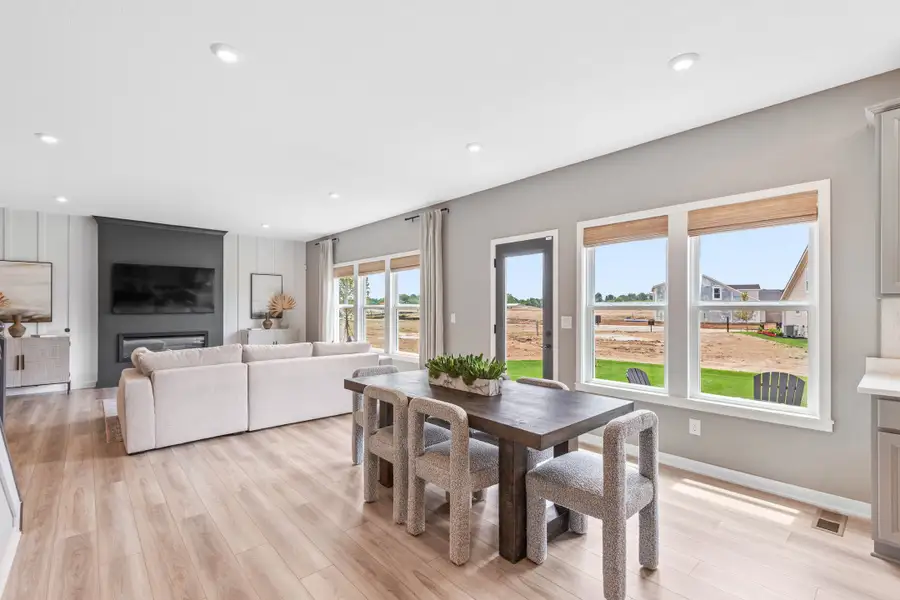 Representative furnished interior of a home built from the Breckenridge by Fischer Homes in Twin Lakes, Hoschton (Image 14).