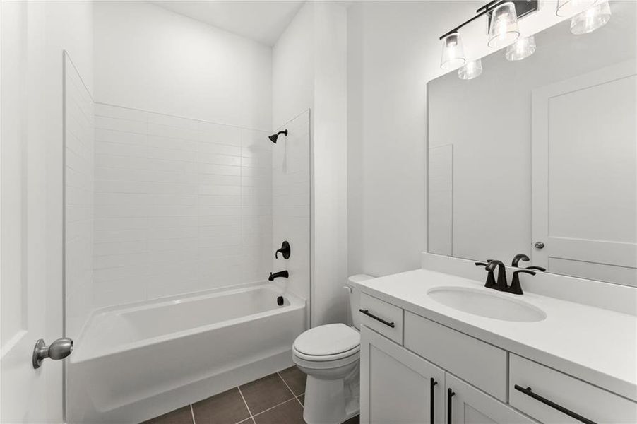 Furnished interior view inside a new home in Hillgrove Preserve, Powder Springs (Image 35).