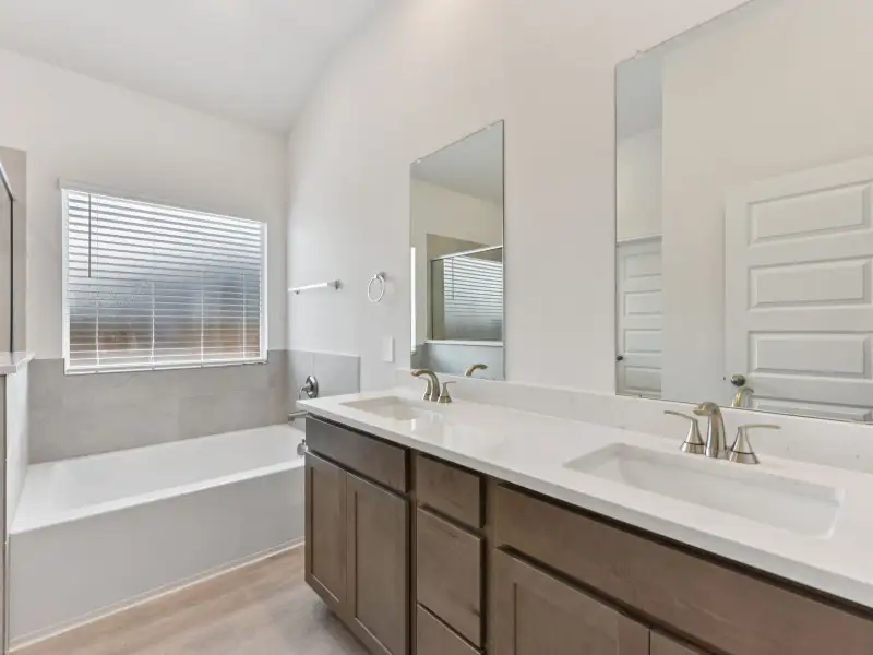 Furnished interior view inside a new home in Prairie Winds - Executive Collection, Hutto (Image 5).