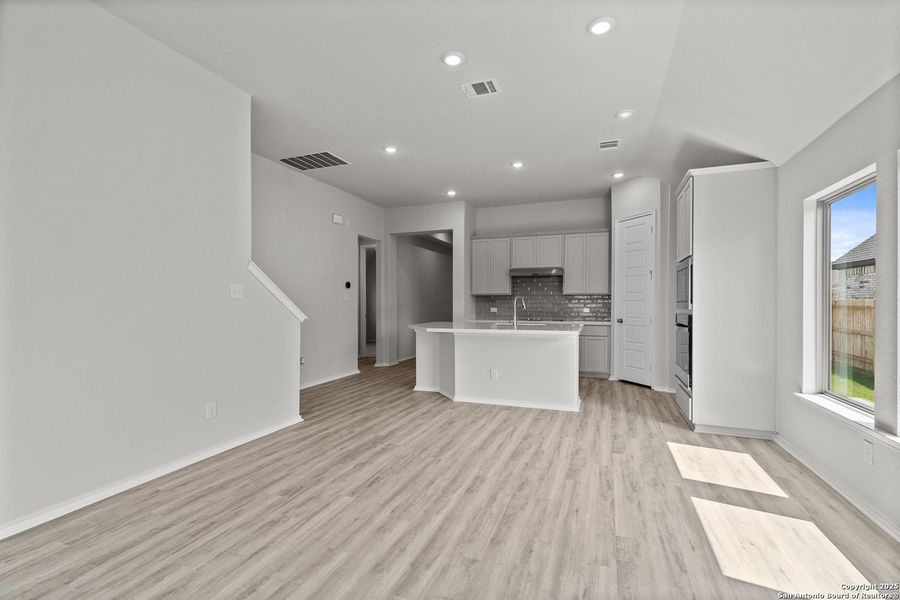 Furnished interior view inside a new home in Megan's Landing, Castroville (Image 6).