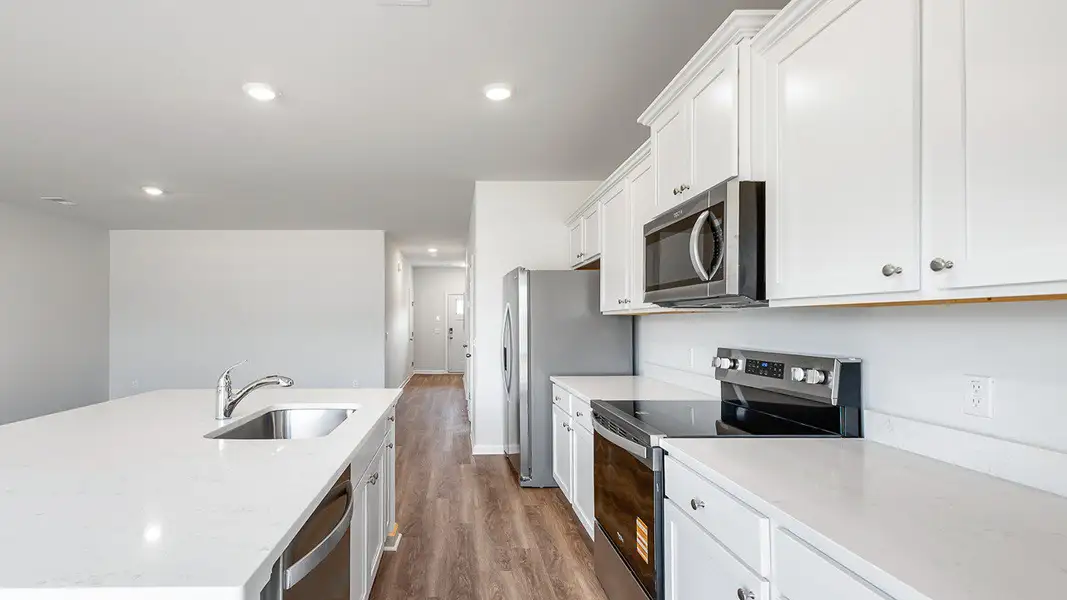 Furnished interior view inside a new home in Marion Village, Santee (Image 7).