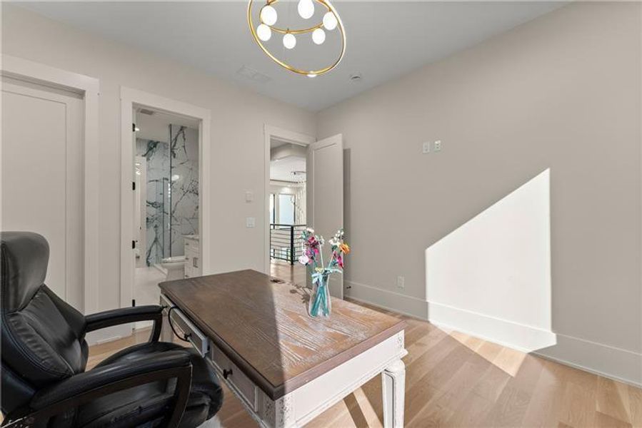 Furnished interior view inside a new home in , Lawrenceville (Image 14).