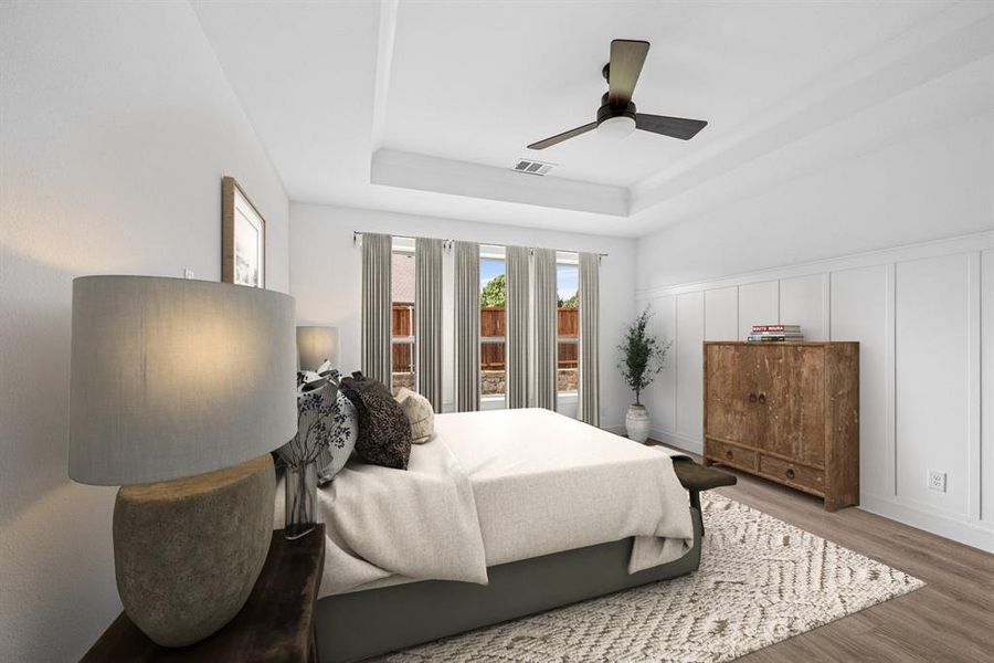 Furnished interior view inside a new home in Sterling Greene, Arlington (Image 25). Furnished interior view inside a new home in Sterling Greene, Arlington (Image 25).