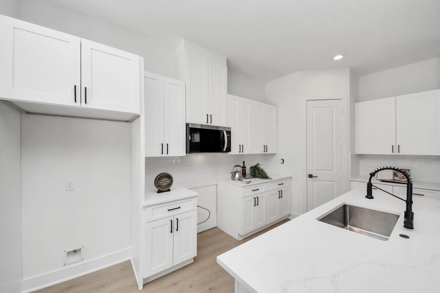 Furnished interior view inside a new home in , Houston (Image 29).