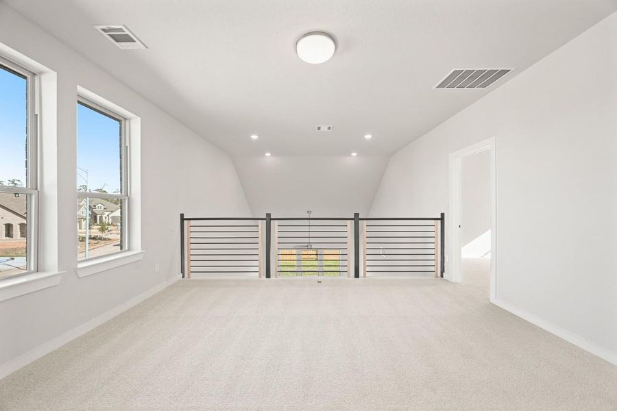 Spacious, unfurnished interior of a new home in Grand Central Park: 40ft. lots, Conroe (Image 19). Spacious, unfurnished interior of a new home in Grand Central Park: 40ft. lots, Conroe (Image 19).