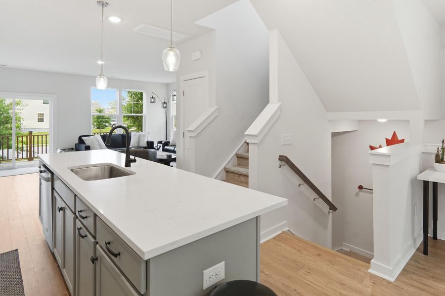 Furnished interior view inside a new home in , Hanahan (Image 10).