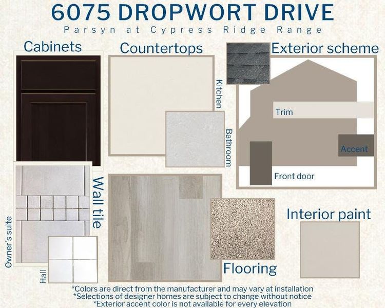 Parsyn - Colors for this home Parsyn - Colors for this home