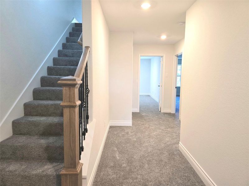 Hallway to secondary Bedrooms