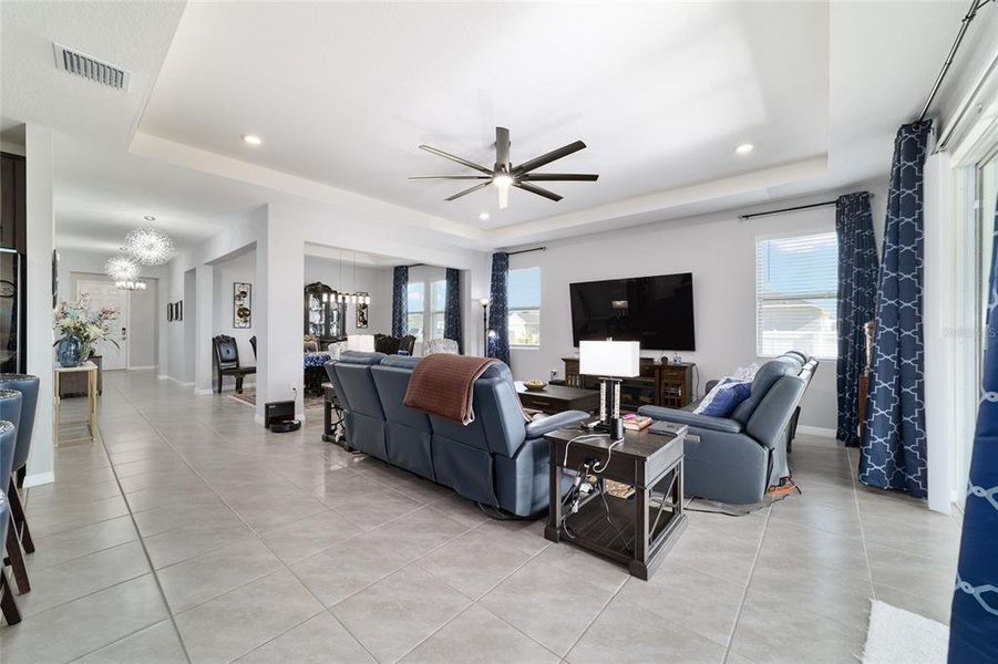 Furnished interior view inside a new home in Brookhaven, Ocala (Image 17).