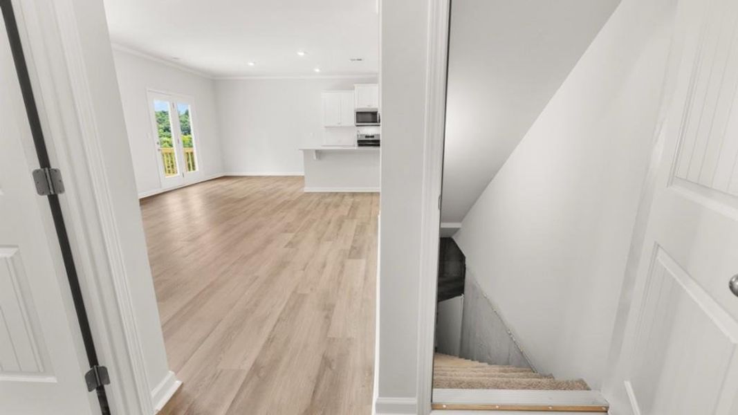 Spacious, unfurnished interior of a new home in Liberty Crossing, Braselton (Image 30).