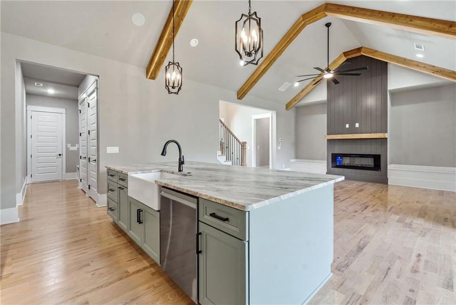 Furnished interior view inside a new home in , Jefferson (Image 16).