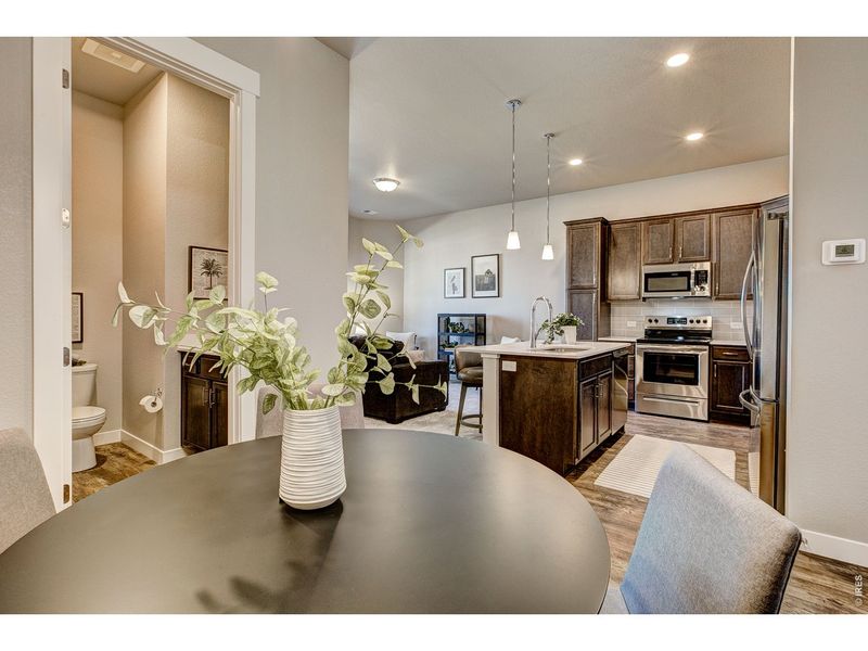 Furnished interior view inside a new home in , Longmont (Image 7).