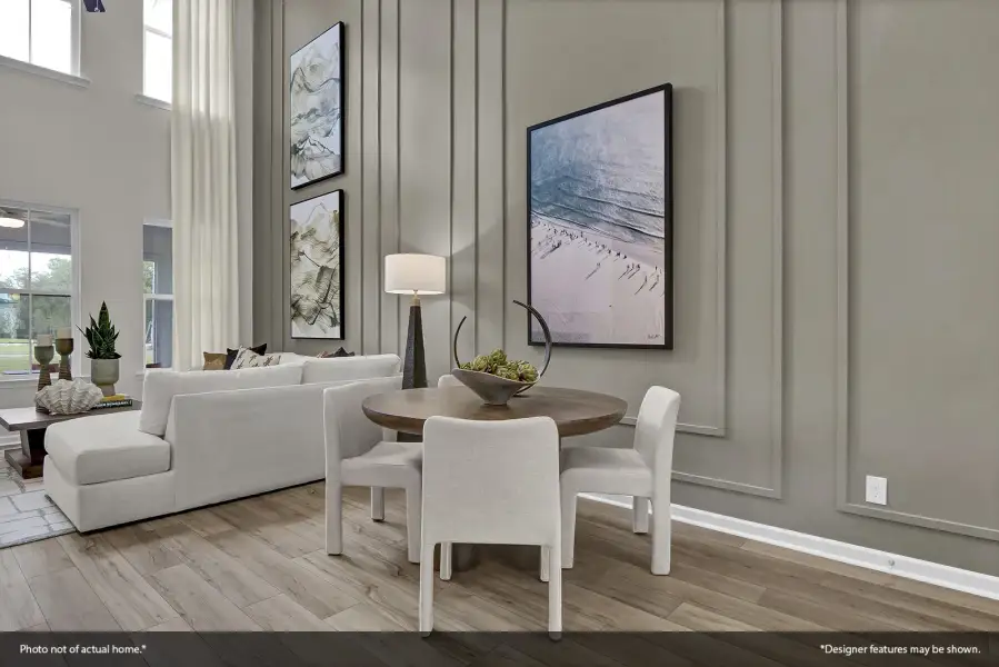Furnished interior view inside a new home in Avenue One, Castle Hayne (Image 10). Furnished interior view inside a new home in Avenue One, Castle Hayne (Image 10).