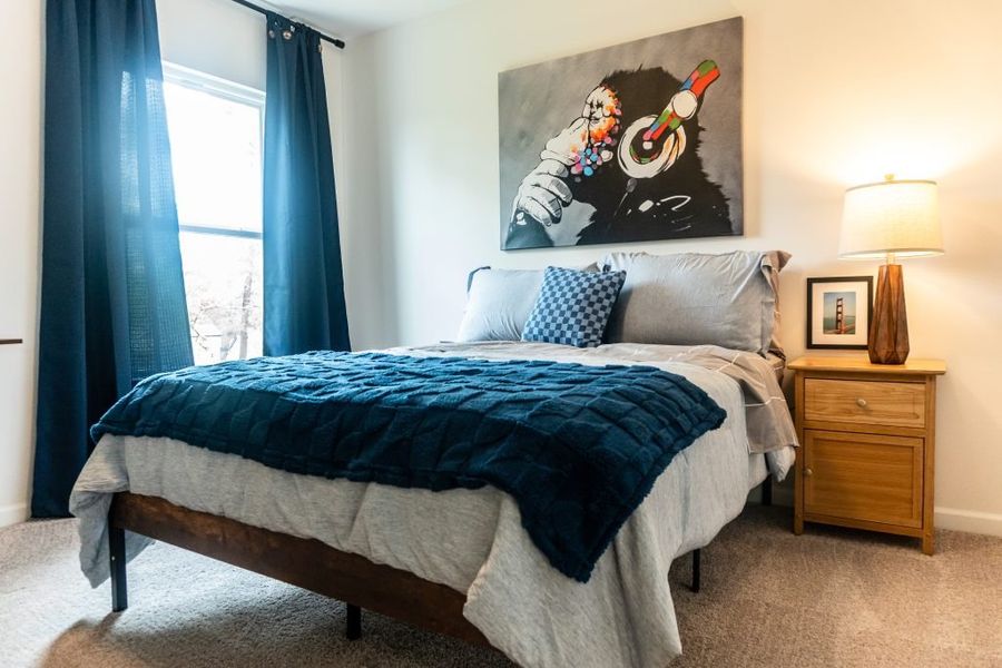 Furnished interior view inside a new home in Creekside Landing, Dallas (Image 13).