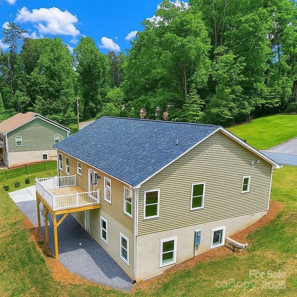 Exterior details and patio area of a home in , Rutherfordton (Image 3).