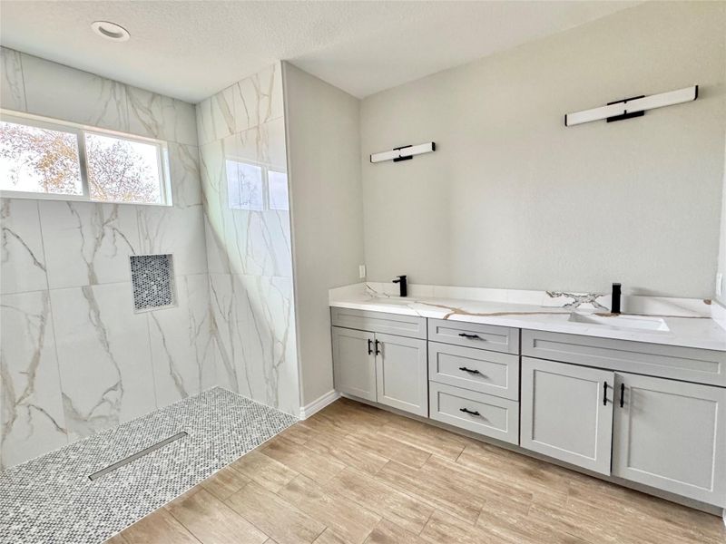 Furnished interior view inside a new home in , Cleveland (Image 6).