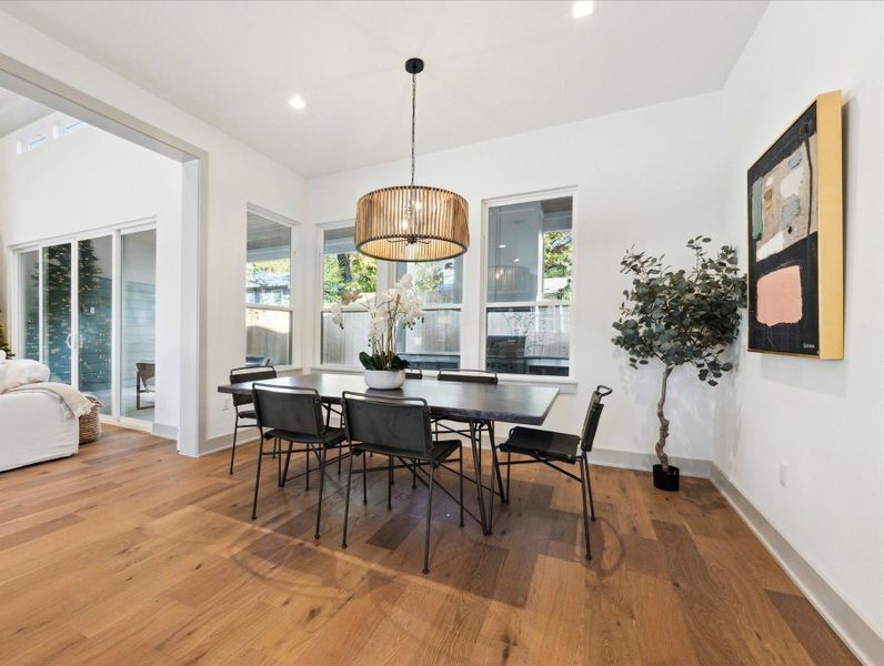 Furnished interior view inside a new home in , Austin (Image 9).